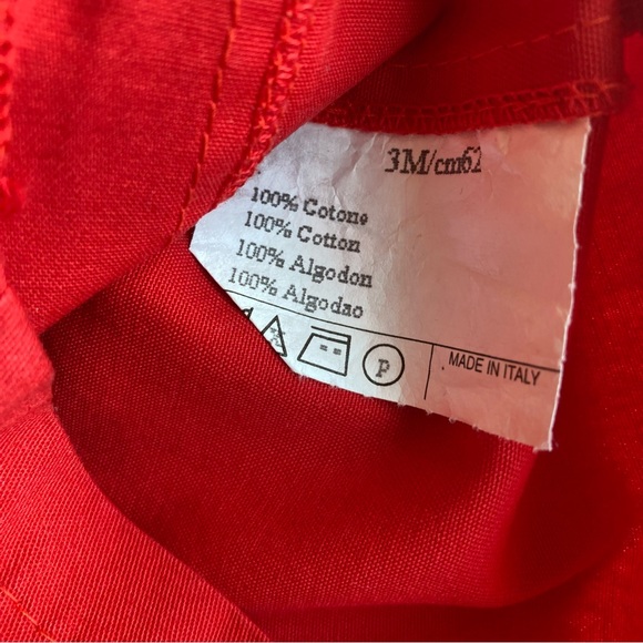 NWT Italian Come Quore Red Biker Zip Vest Sleeveless Jacket. Baby Boy 3 Months - Picture 6 of 7